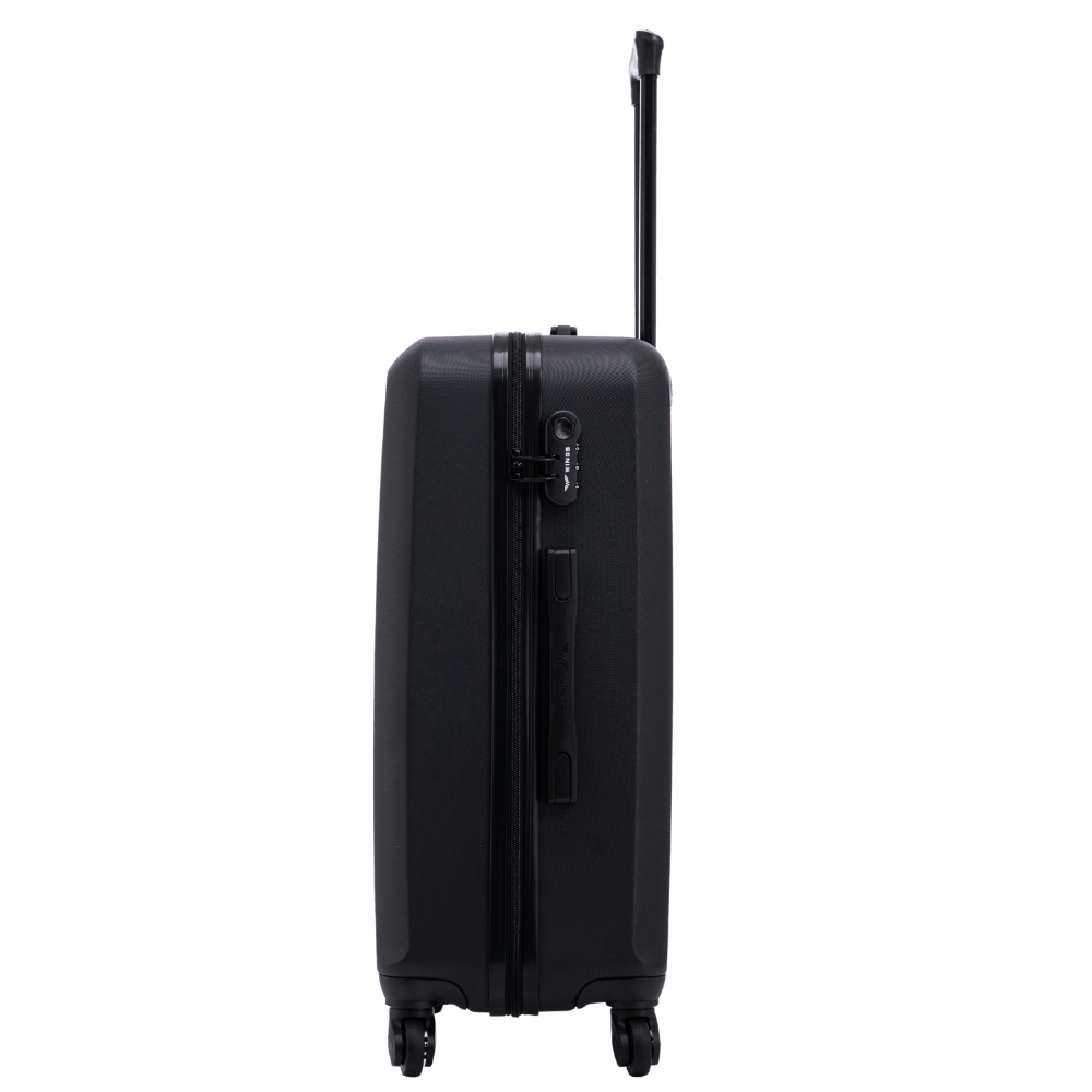 Set di 4 valigie WINGS HARRIER S M L + set da viaggio da 16” BLACK