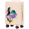 Wings ABS+ Cabin Suitcase 20" Customized DIRTY WHITE ZEUS