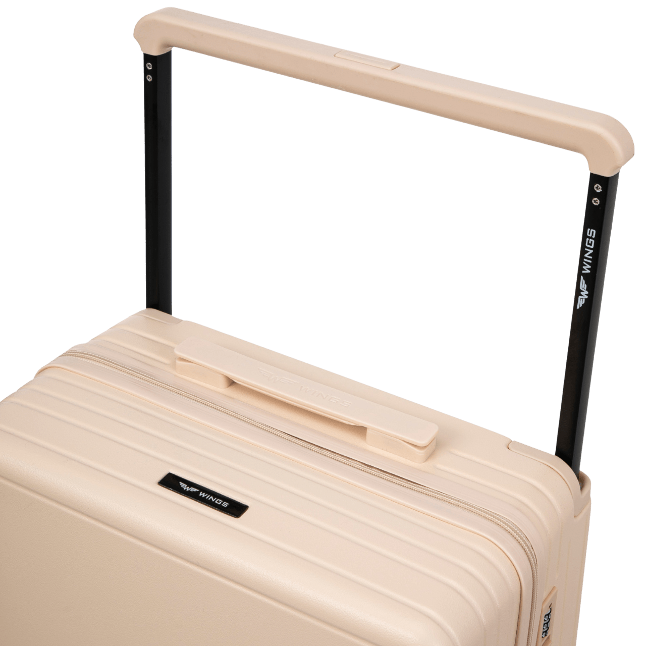 Wings ABS+ Cabin Suitcase 20" Customized DIRTY WHITE ZEUS