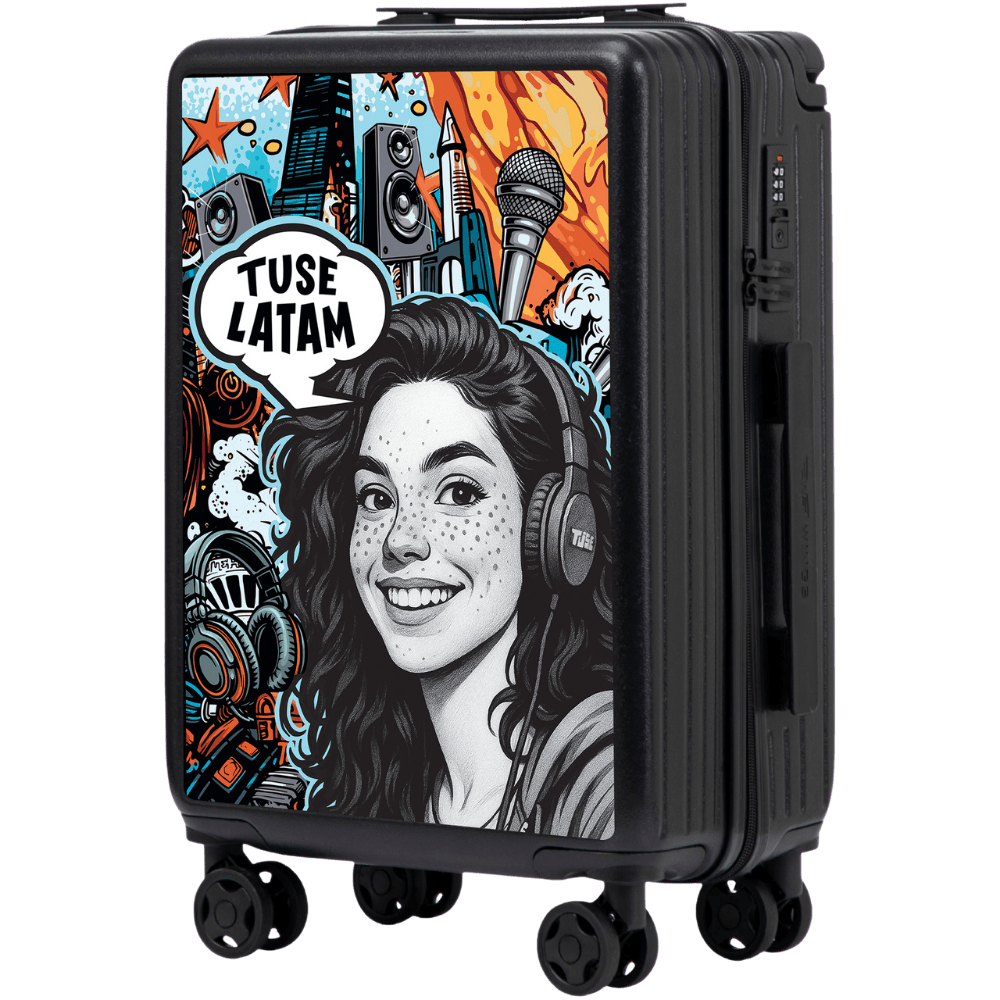 Kabinový kufor Wings BUNTING ABS+ 20" ČIERNA (1) (1) (1) (1)