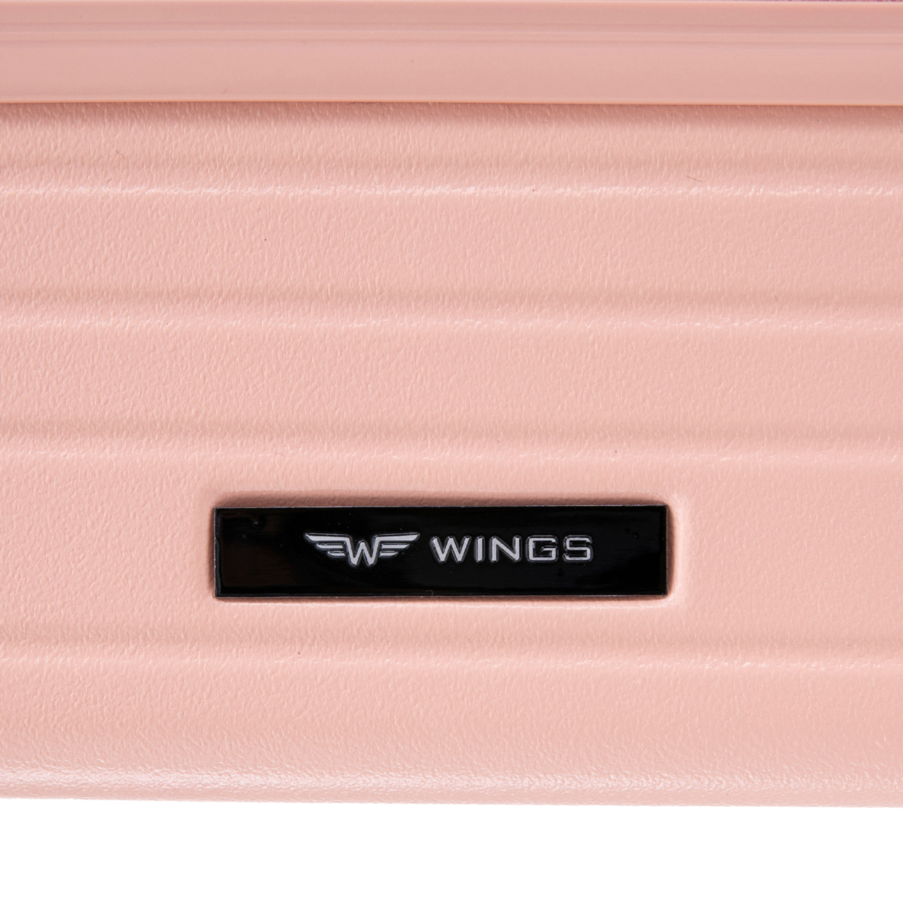 Kabínový kufor Wings ABS+ 20" Customized Jemne ružový MON CHERI