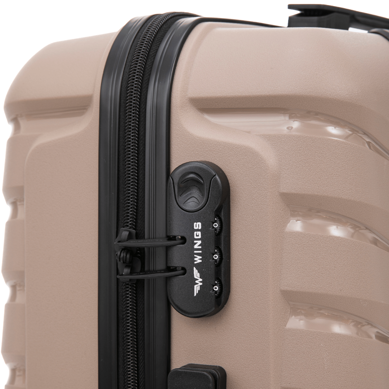 Cabin Wings PHOENIX 2.0 polypropylene suitcase 20" CHAMPAGNE