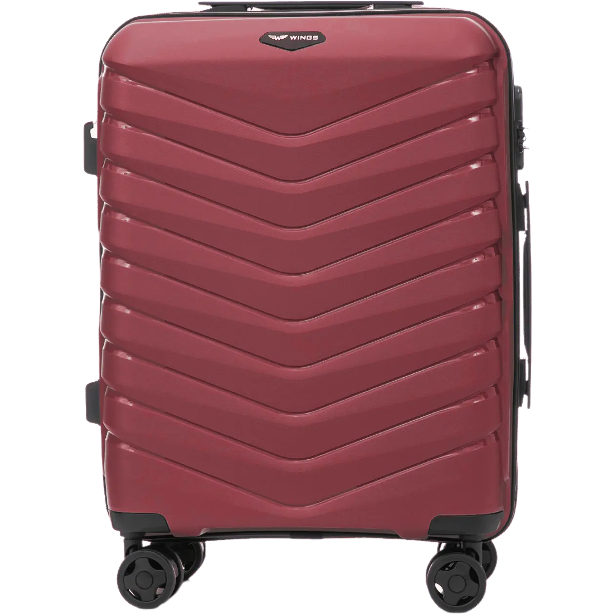 Walizka kabinowa Wings PHOENIX 2.0 polipropylen 20" BURGUNDY PHOENIX COLLECTION