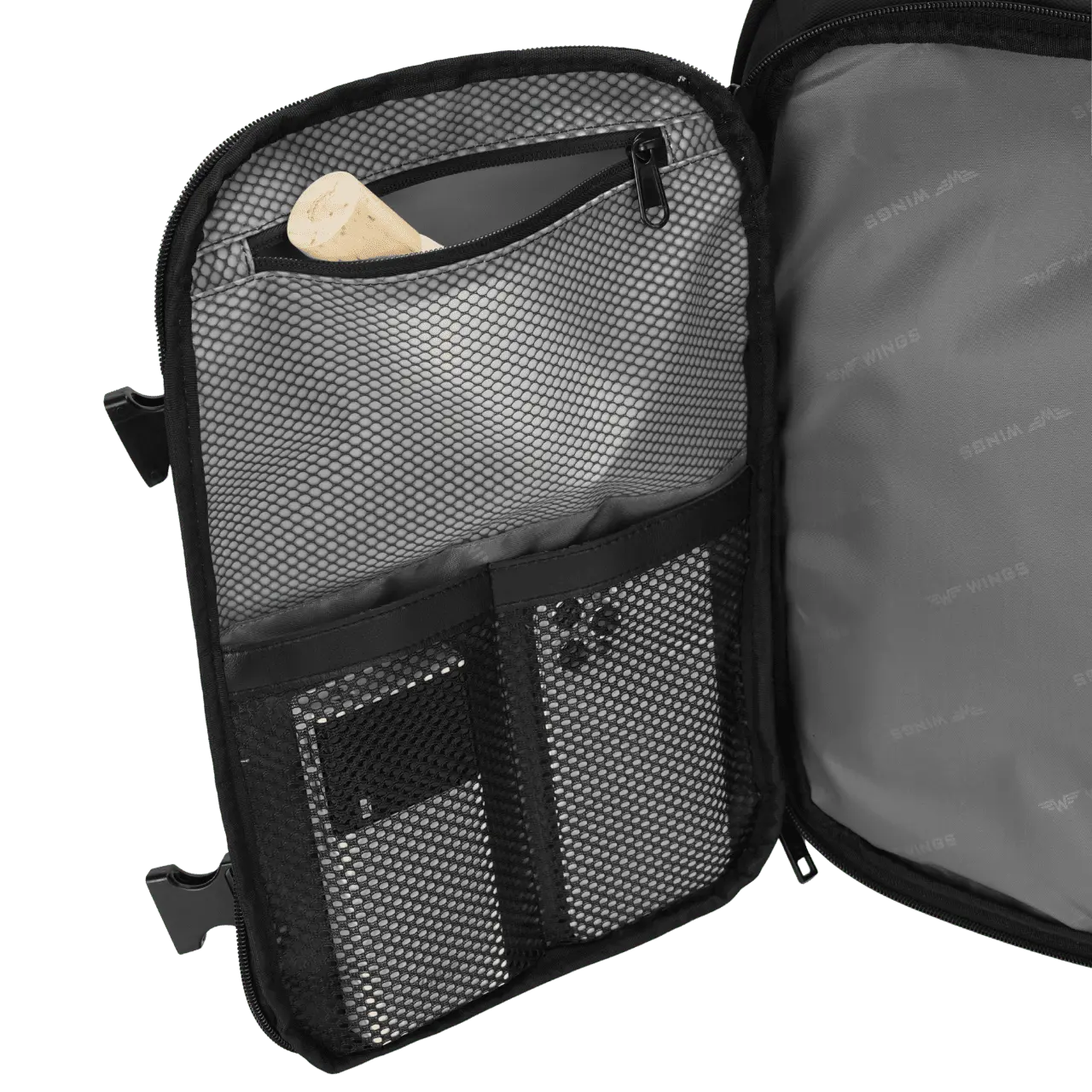 Plecak Próżniowy COMPRESA z Pompką - BLACK COMPRESA LINE