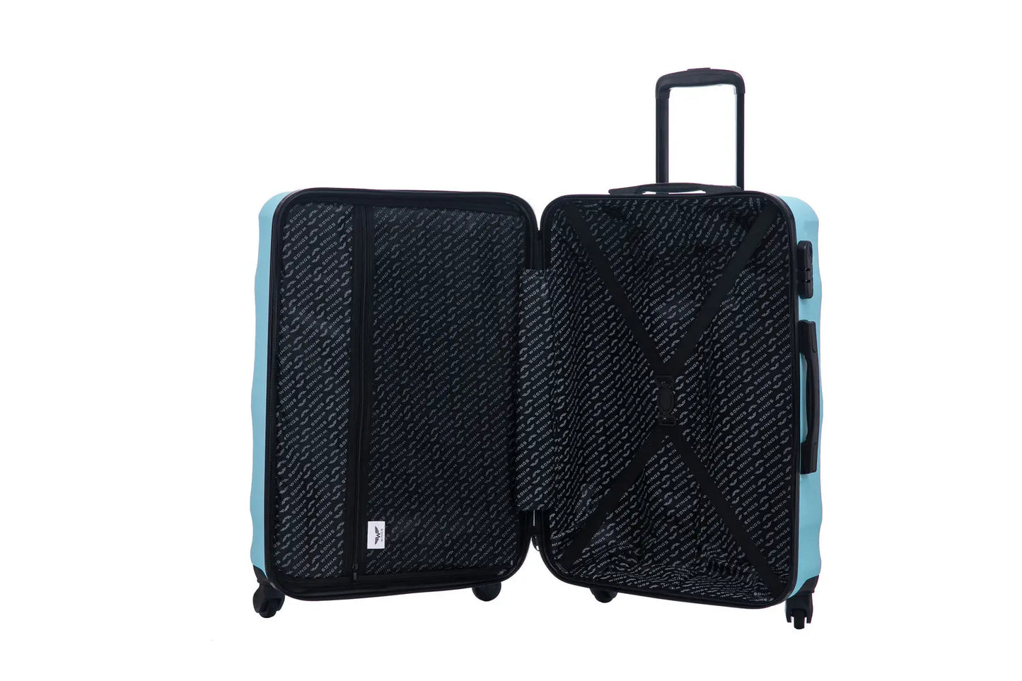 Komplet 3 WALIZEK Wings ABS+ VULTURE Light Blue VULTURE COLLECTION