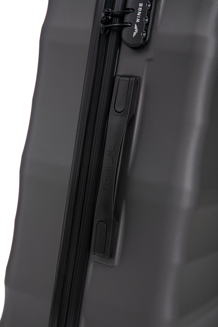 Kabinkový kufr WINGS ABS+ VULTURE 20" TMAVOŠEDÝ