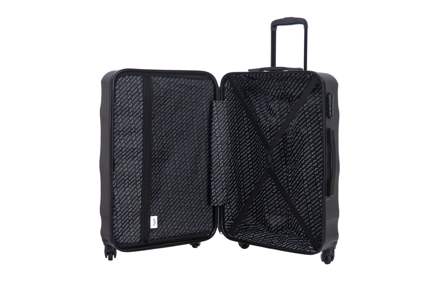 Walizka KABINOWA WINGS ABS+ VULTURE 20" Dark Grey VULTURE COLLECTION