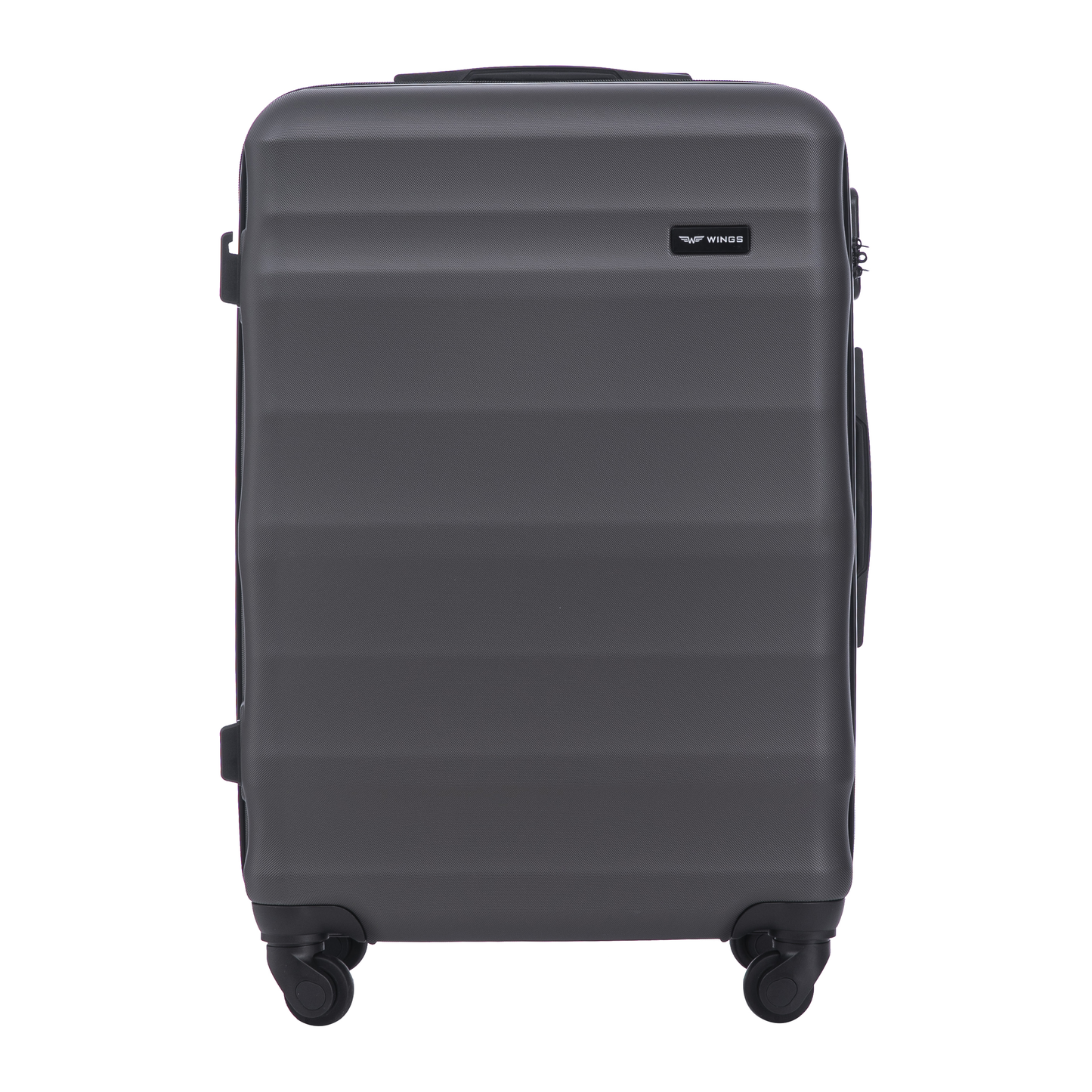 Medium Suitcase WINGS ABS+ VULTURE 24" Dark Grey