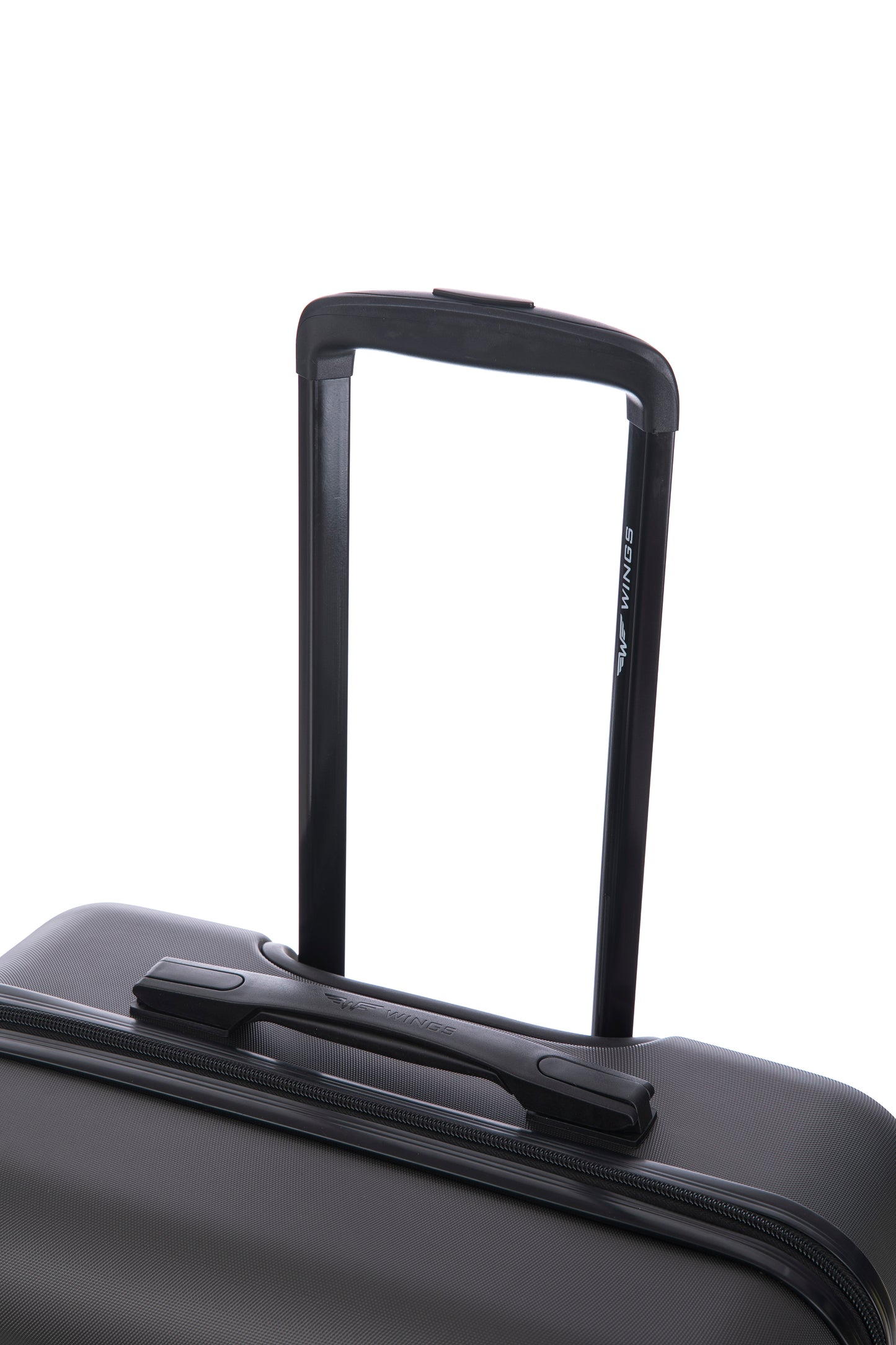 Medium Suitcase WINGS ABS+ VULTURE 24" Dark Grey
