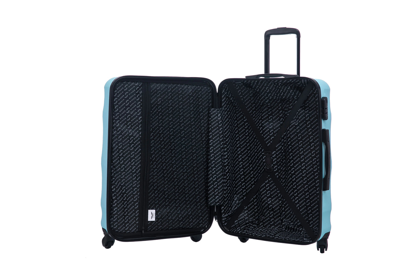 Walizka DUŻA WINGS ABS+ VULTURE 28" Light Blue VULTURE COLLECTION