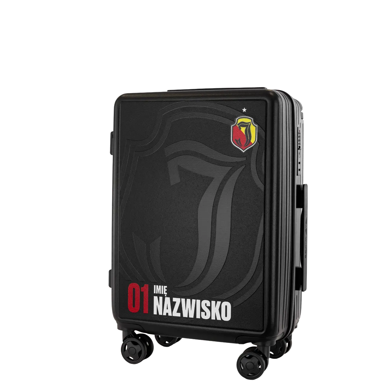 Walizka kabinowa Wings x Jagiellonia 20" z personalizacją WINGS x JAGIELLONIA