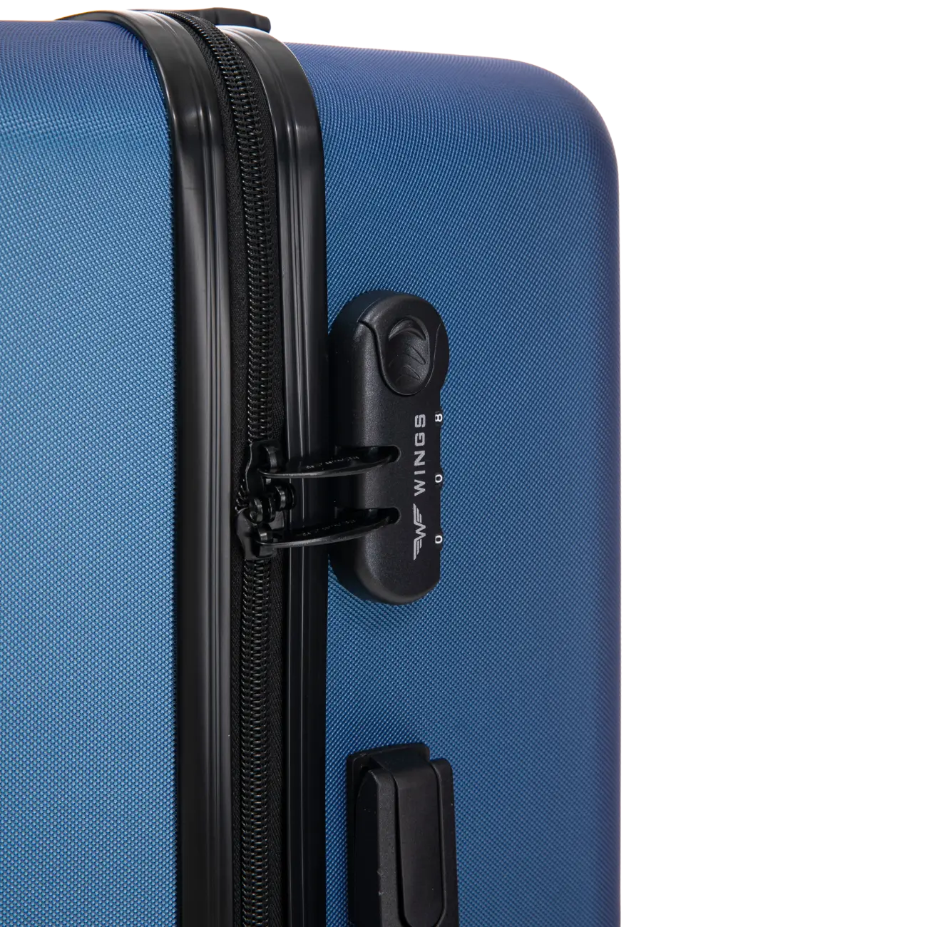 Komplet 3 WALIZEK Wings ABS+ COOT Middle Blue COOT COLLECTION
