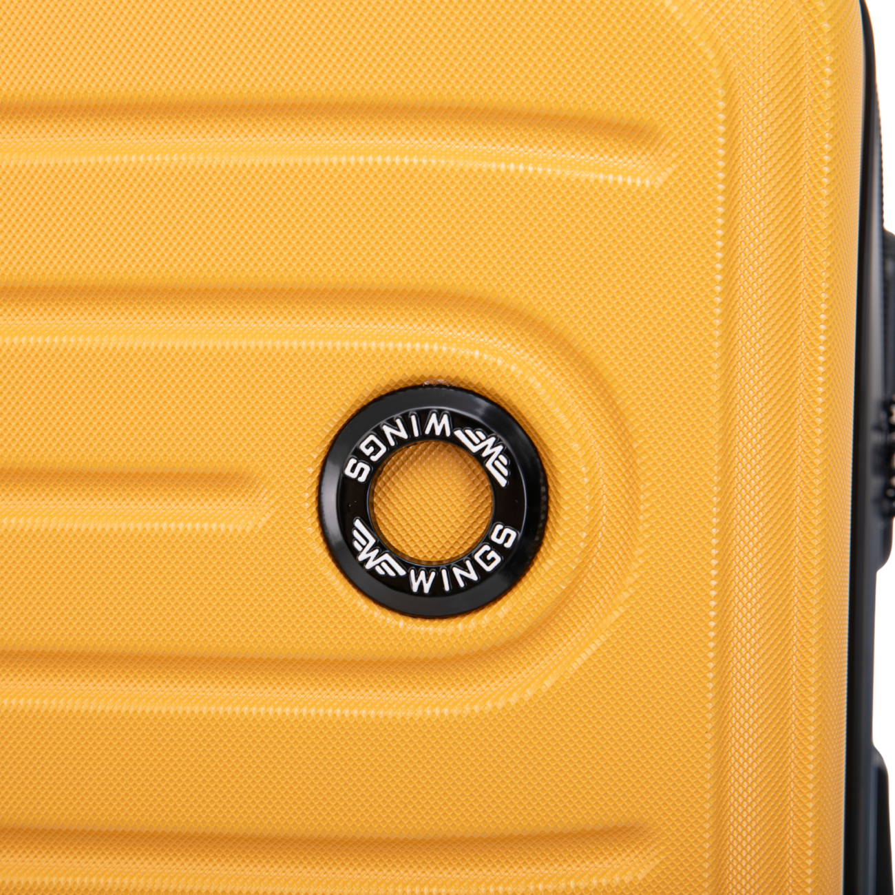 Valiză DE CABINĂ Wings ABS+ COOT 20" Galben