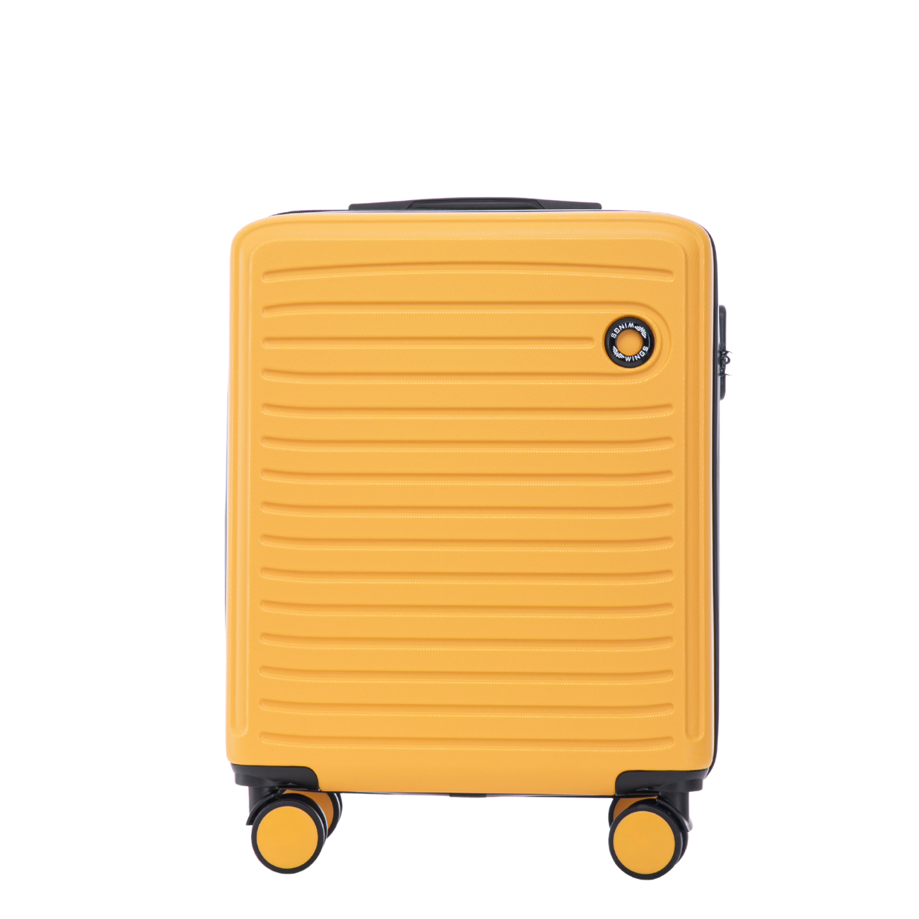 Valiză DE CABINĂ Wings ABS+ COOT 20" Galben