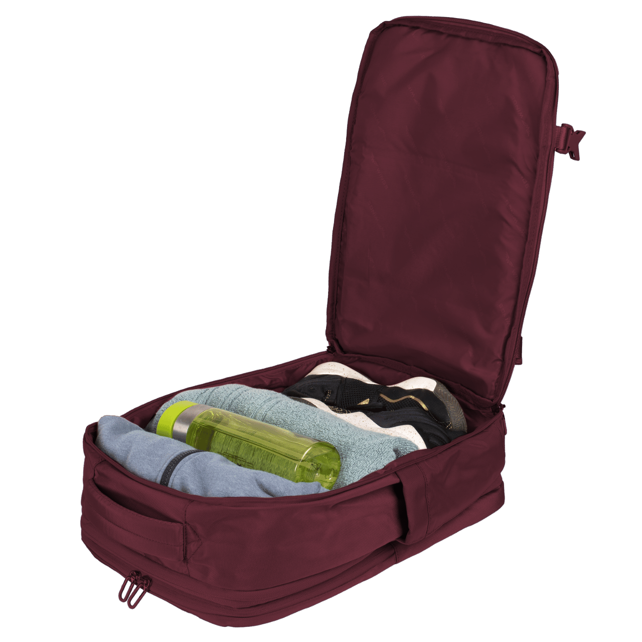 WINGS Plecak wielofunkcyjny SKYLARK poszerzany BURGUNDY SKYLARK COLLECTION