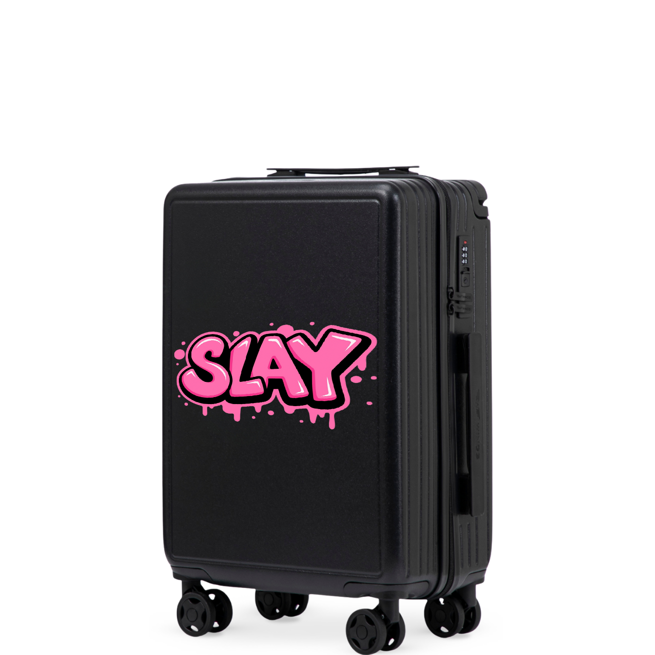 Куфар за ръчен багаж Wings ABS+ 20" Customized Черен ZEUS (1)