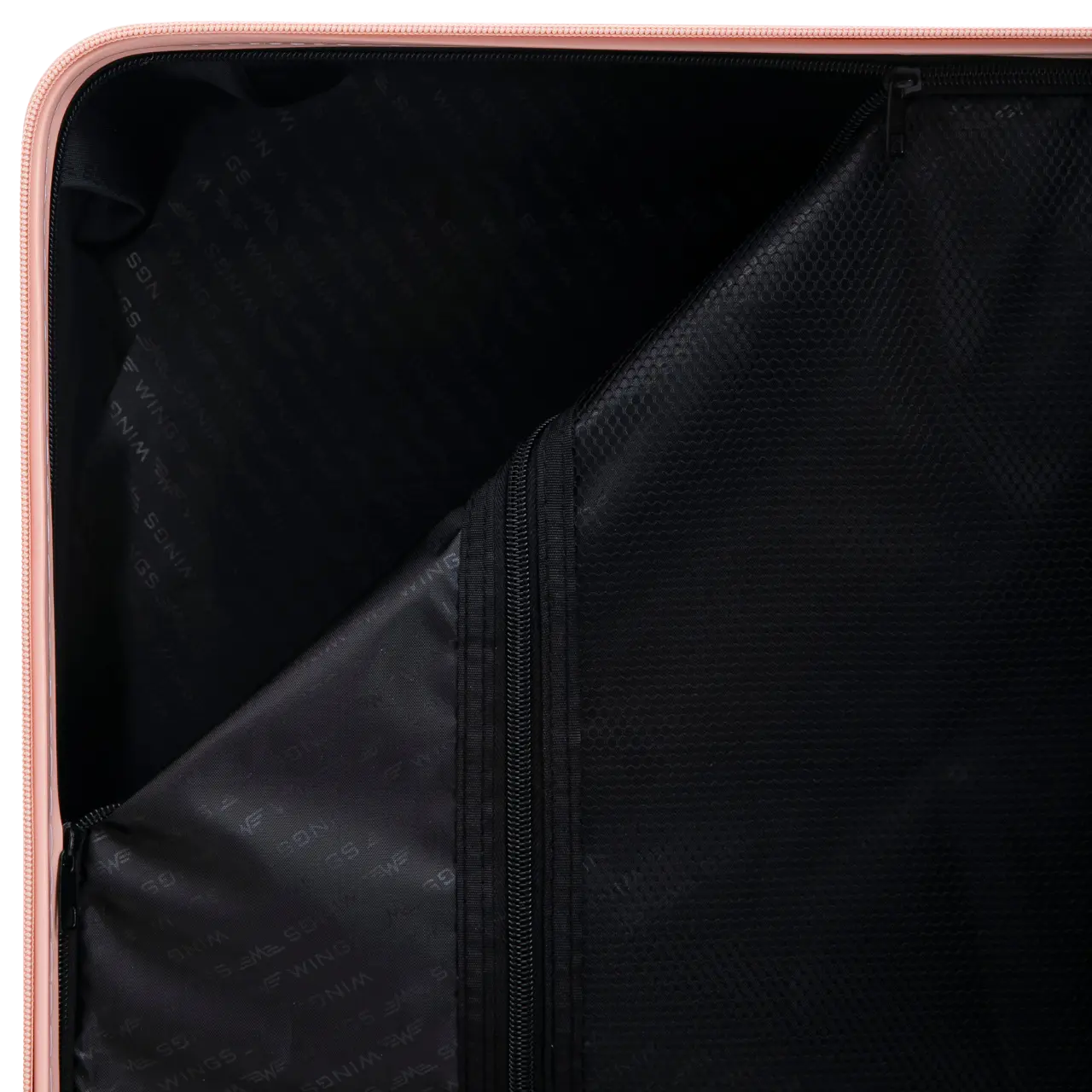 Komplet 3 WALIZEK Wings ABS+ Customized PINK SLAY customized