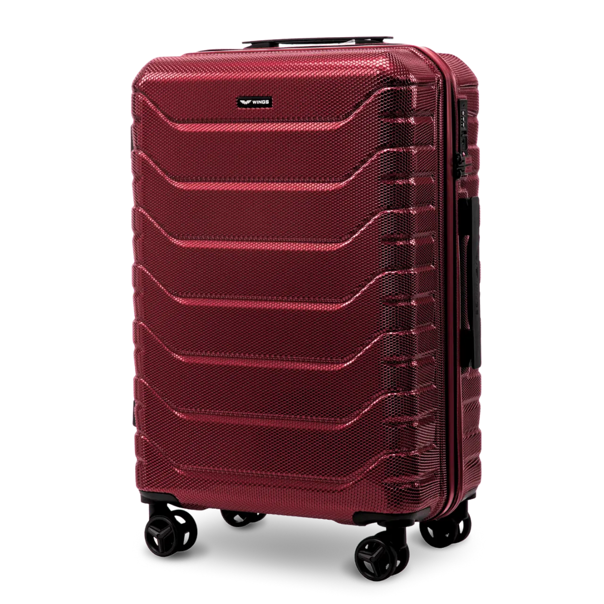 Walizka średnia Wings CRAKE 24" WINE RED CRAKE COLLECTION