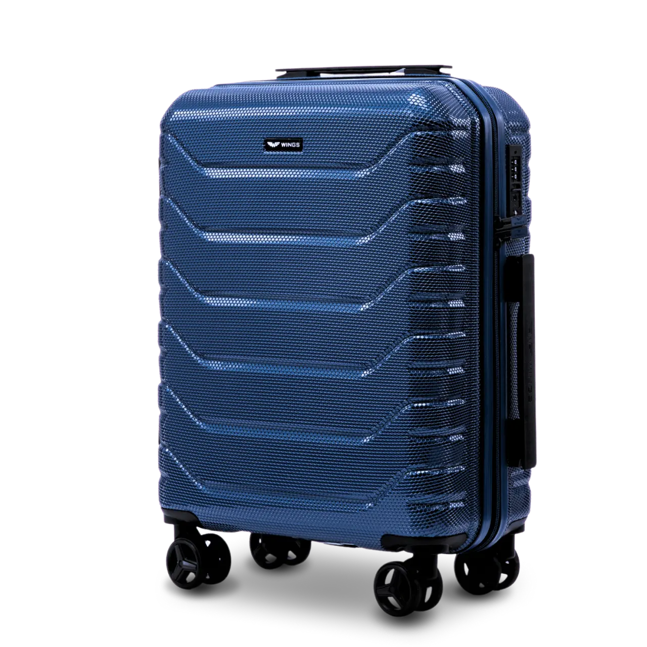 Walizka kabinowa Wings CRAKE 20" MIDDLE BLUE CRAKE COLLECTION