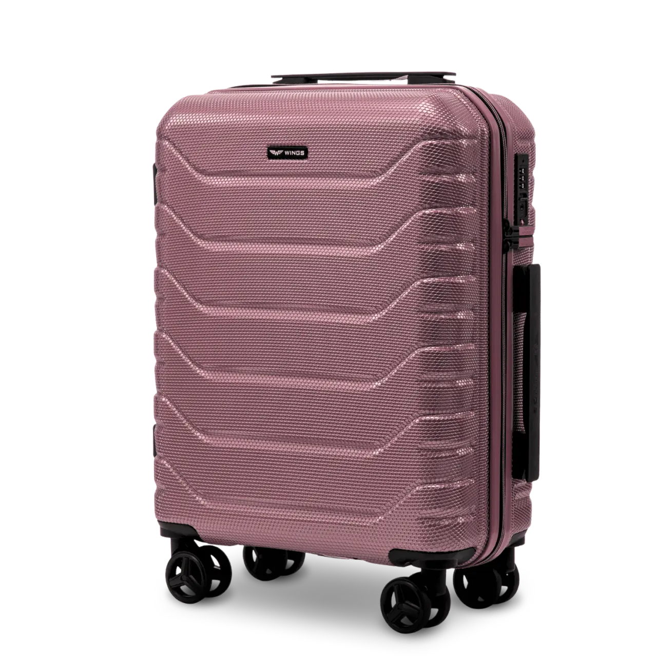 Walizka kabinowa Wings CRAKE 20" ROSE GOLD CRAKE COLLECTION