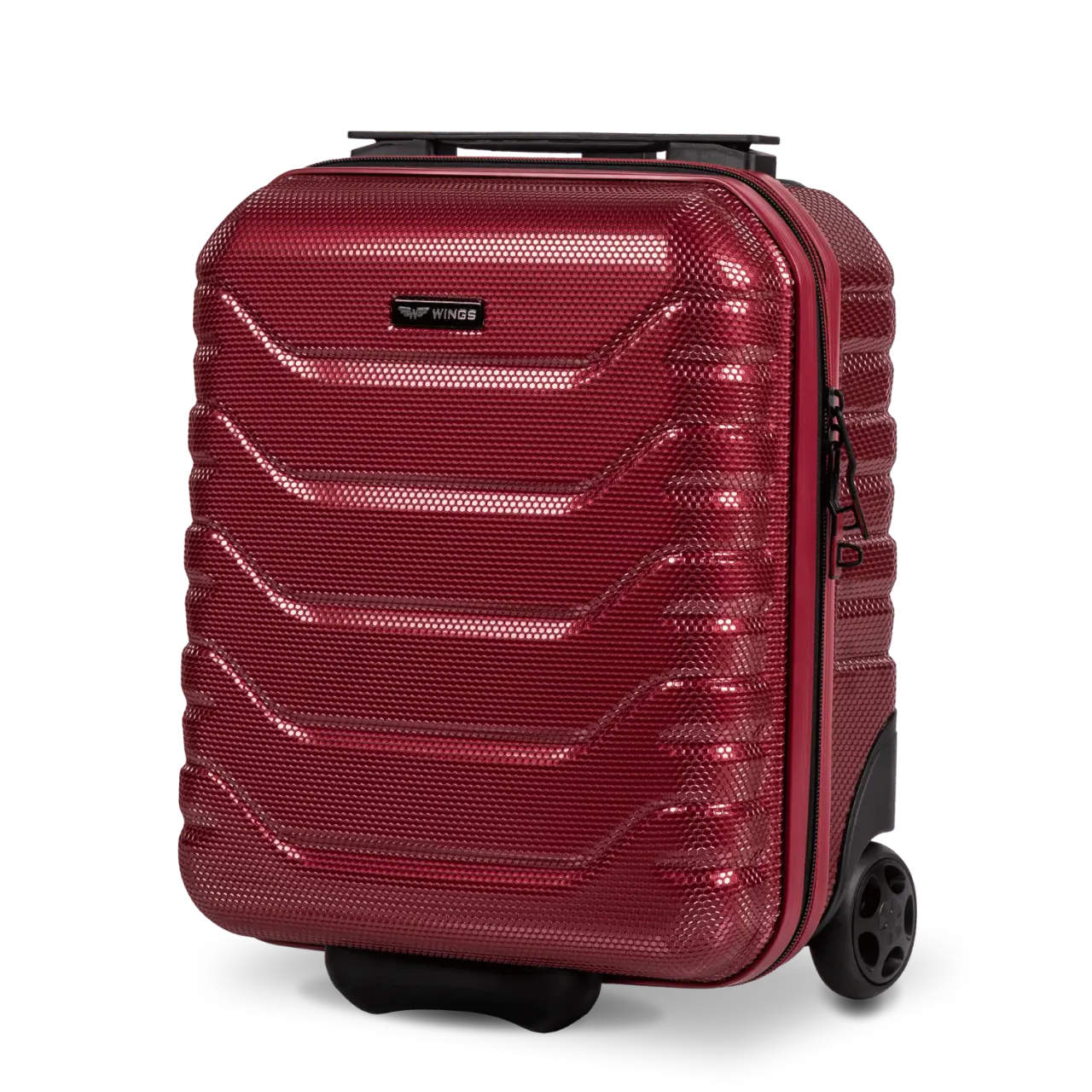 Walizka kabinowa mini Wings CRAKE 16" WINE RED CRAKE COLLECTION