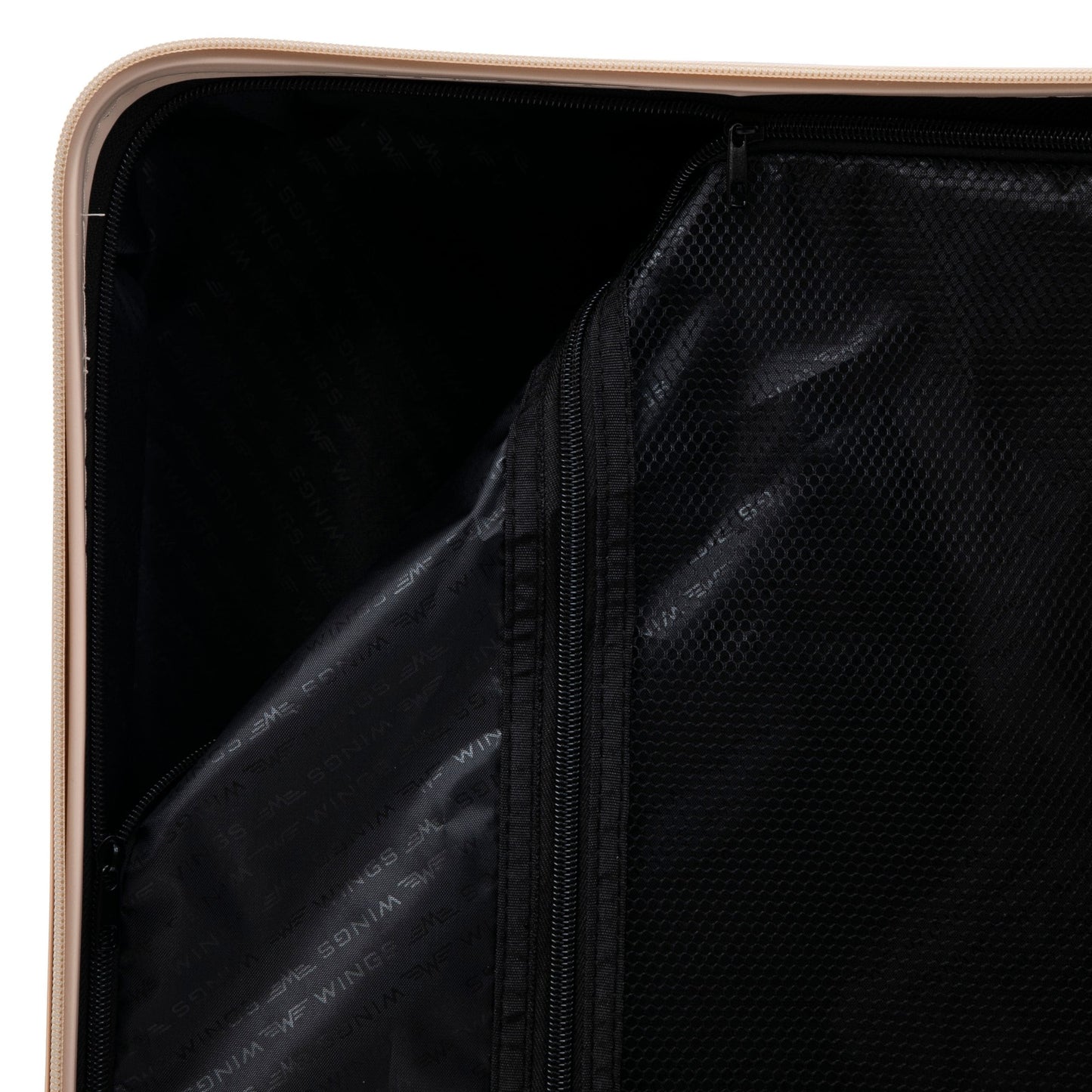 Cabin Wings ABS+ Suitcase 20" Customized DIRTY WHITE CIAO