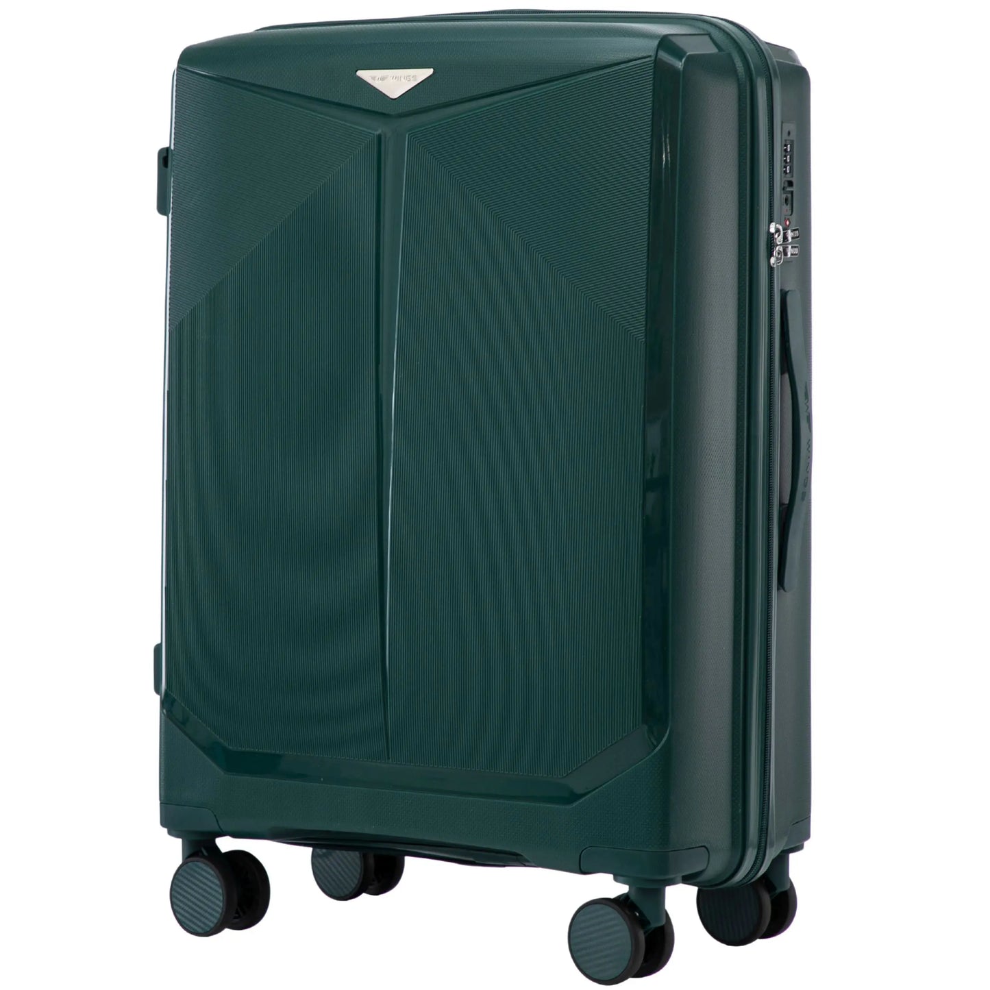 Komplet 3 walizek Wings COCKATIEL polipropylen DARK GREEN COCKATIEL COLLECTION
