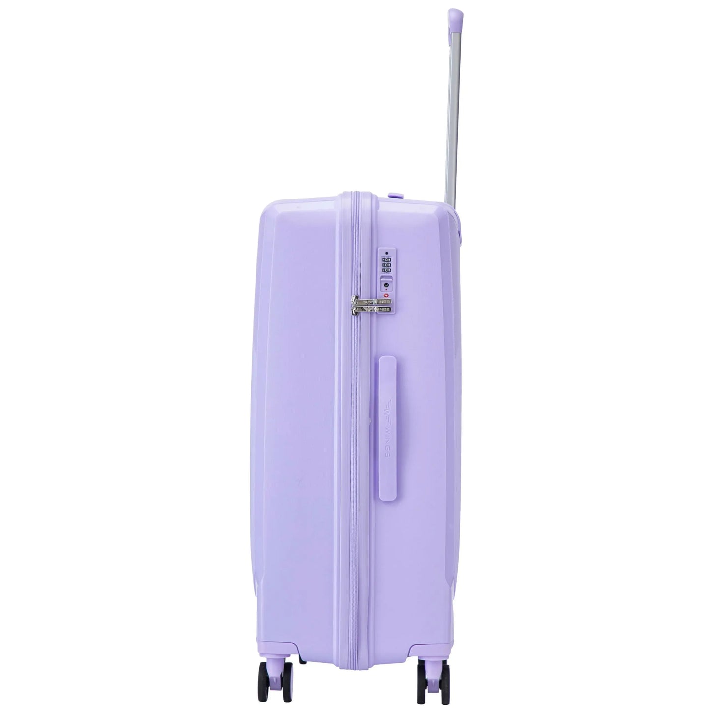 Komplet 3 walizek Wings COCKATIEL polipropylen WHITE PURPLE COCKATIEL COLLECTION