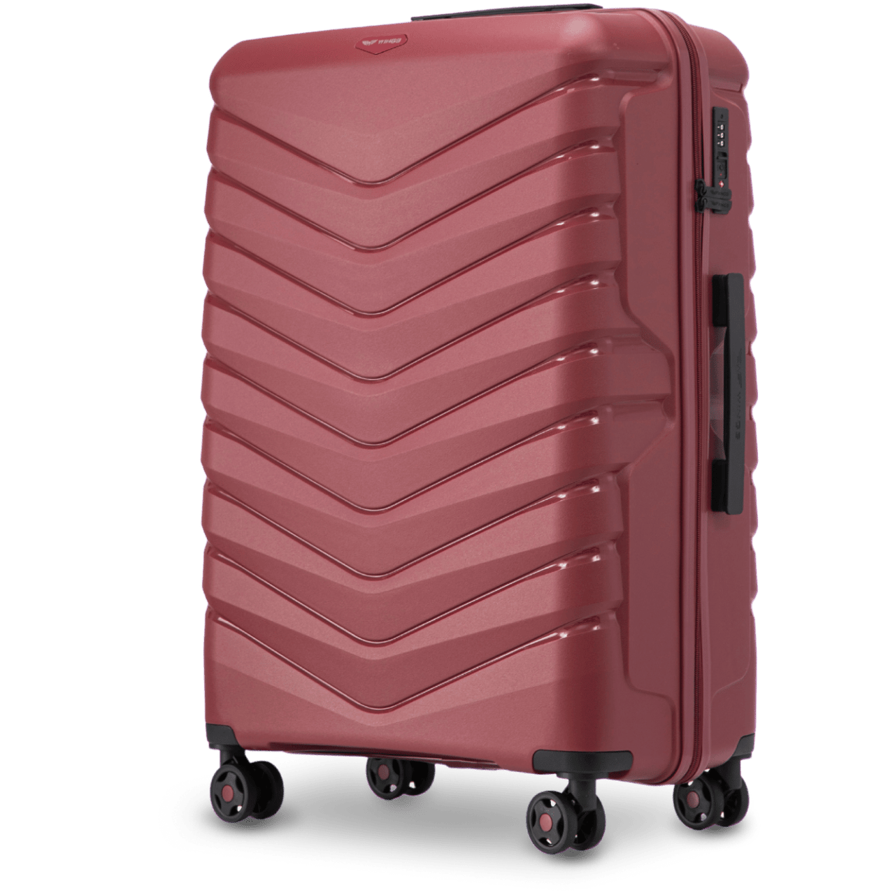 Walizka duża Wings PHOENIX polipropylen 28" WINE RED PHOENIX COLLECTION