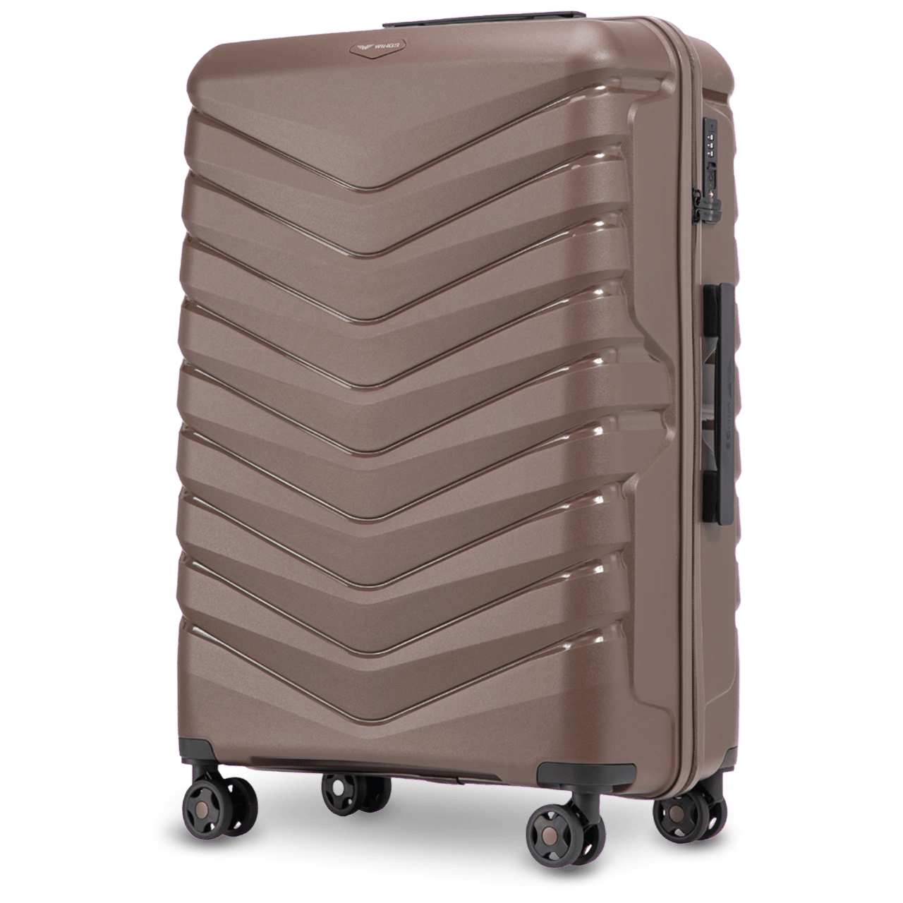 Walizka duża Wings PHOENIX polipropylen 28" BROWN PHOENIX COLLECTION