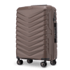 Medium Wings PHOENIX polypropylene suitcase 24" BROWN
