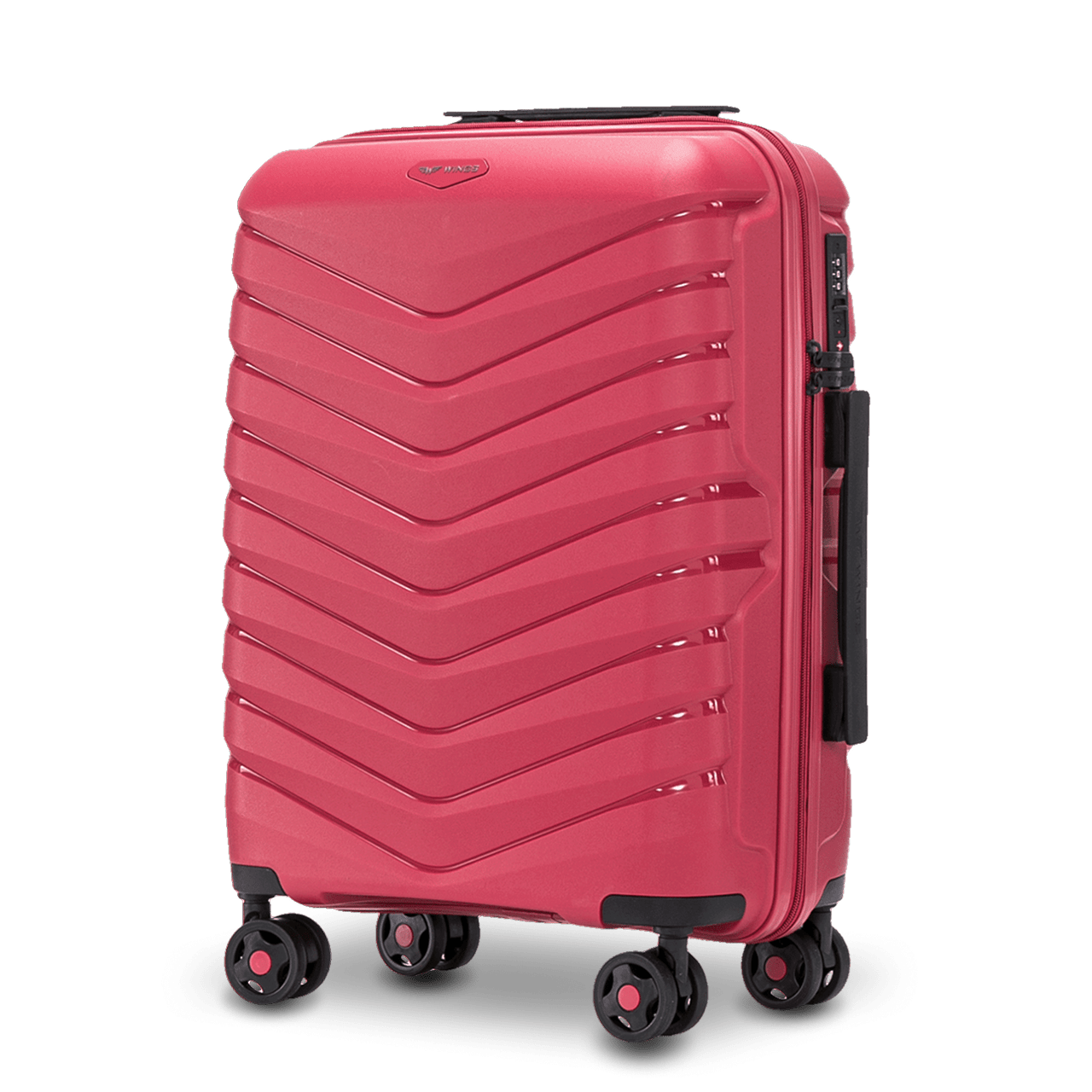 Walizka kabinowa Wings PHOENIX polipropylen 20" ROSE RED PHOENIX COLLECTION