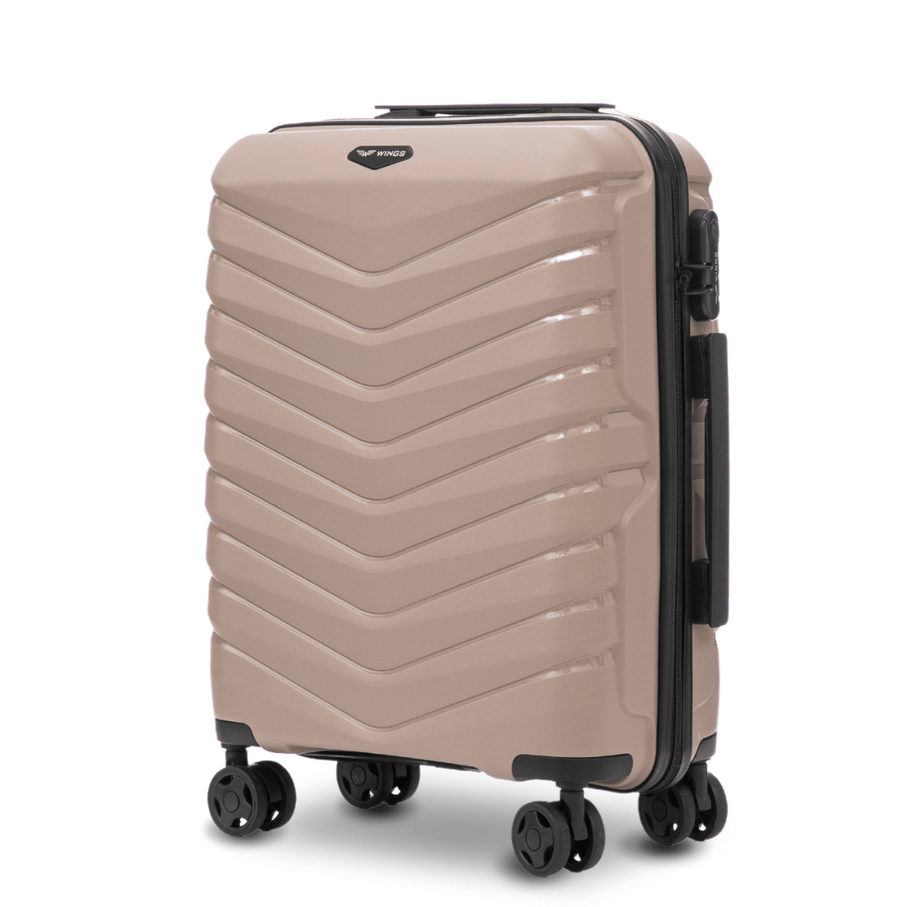 Cabin Wings PHOENIX 2.0 polypropylene suitcase 20" CHAMPAGNE