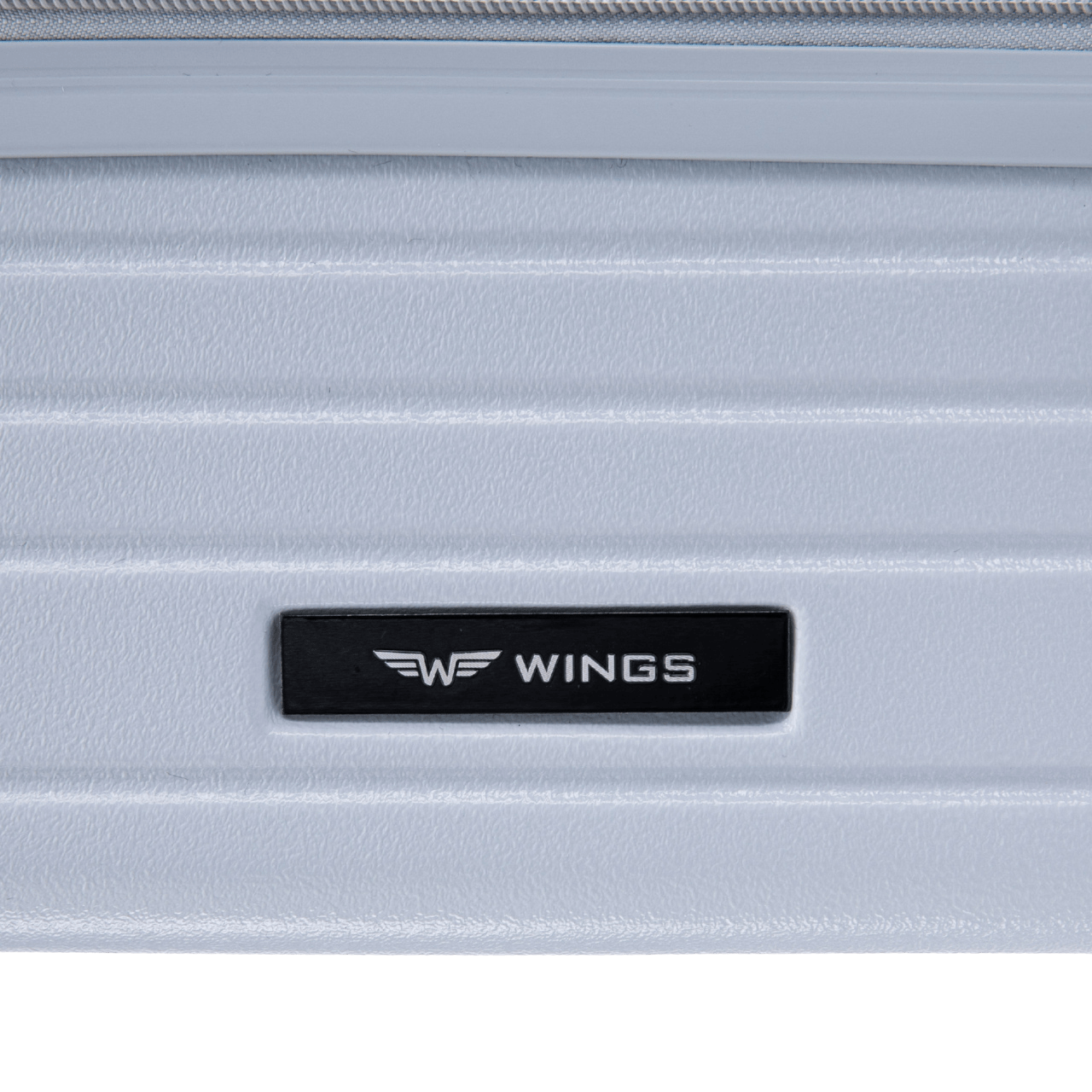 Walizka kabinowa Wings ABS+ 20" Customized PASTEL BLUE POPIERSIE customized