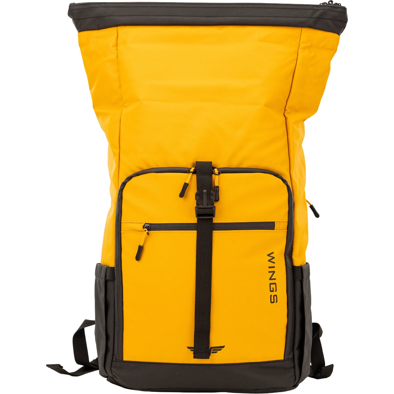 WINGS Plecak podróżny zwijany 29 L ROOK dark yellow ROOK COLLECTION