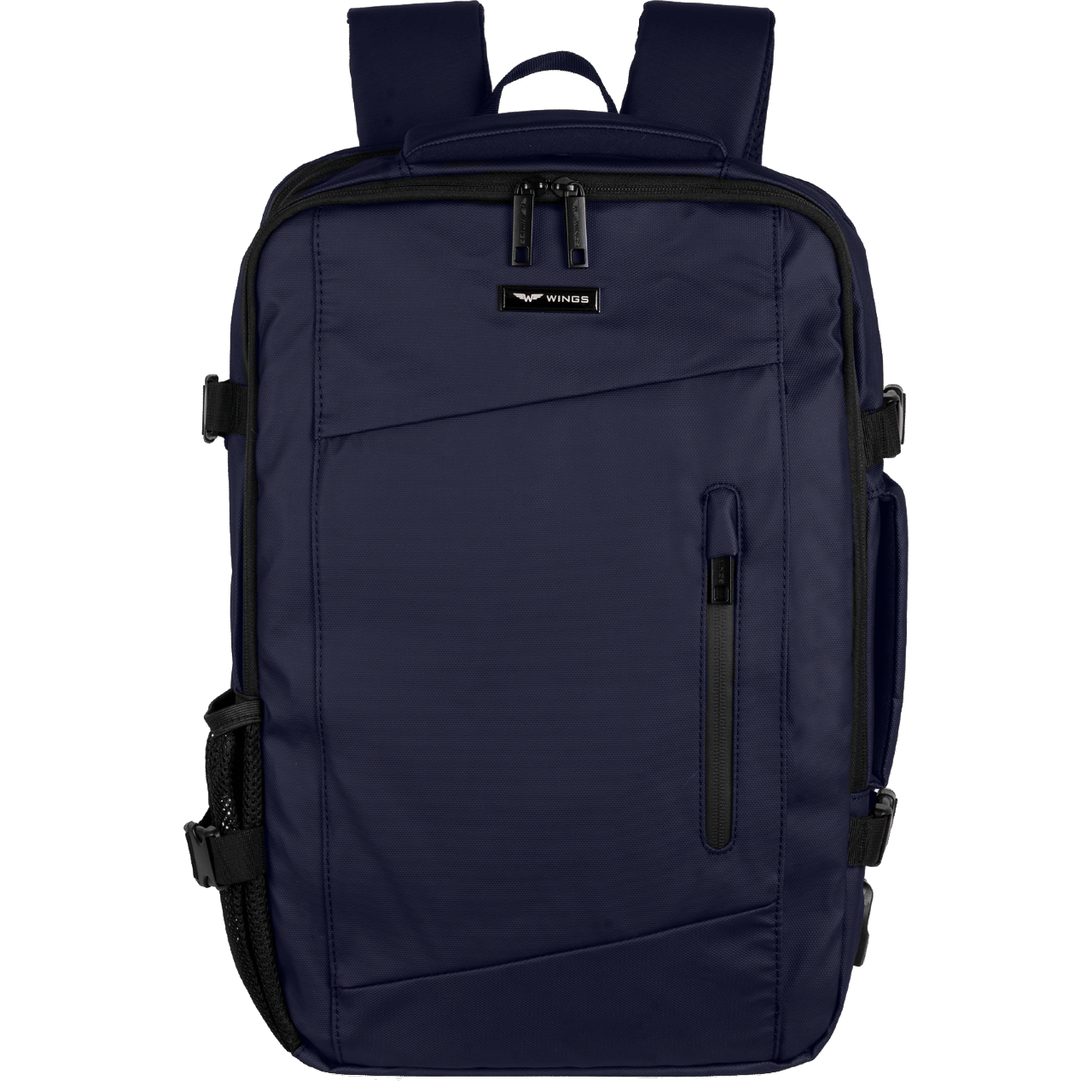Wielofunkcyjny plecak z poszerzeniem VIREO 002 - BLUE VIREO COLLECTION
