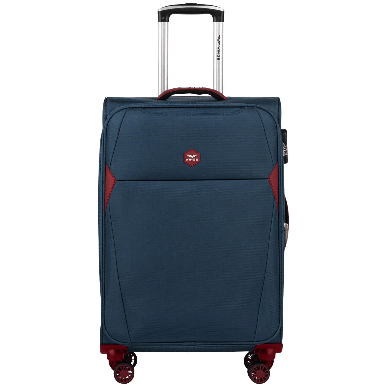 Mittlere weiche Reisetasche DIPPER Wings 24" BLAU