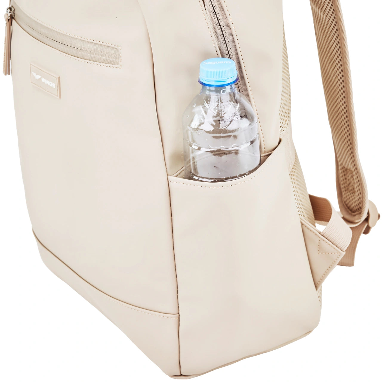 WINGS Ergonomic waterproof city backpack TROGON BEIGE