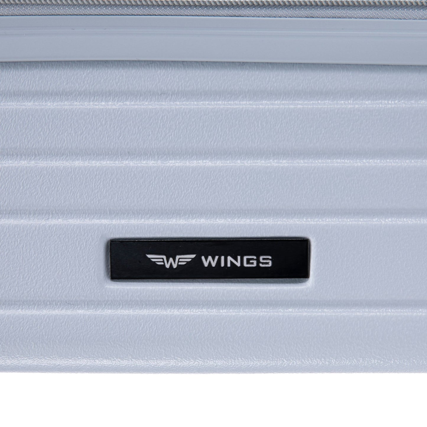 Walizka kabinowa Wings ABS+ 20" Customized PASTEL BLUE JAMNIK customized