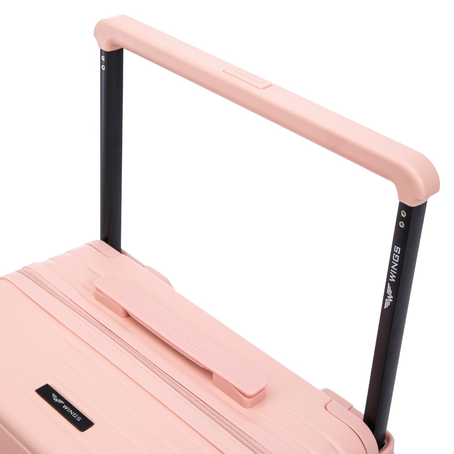 Kabínová batožina Wings ABS+ 20" SOFT PINK JAMNIK
