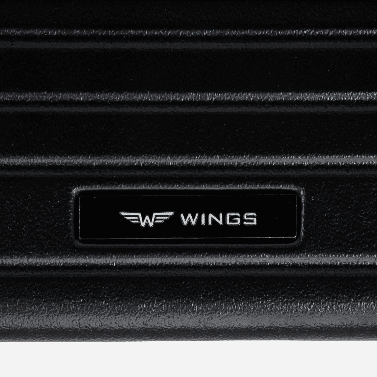 Kabínový kufor Wings ABS+ 20" Customized BLACK JAMNIK