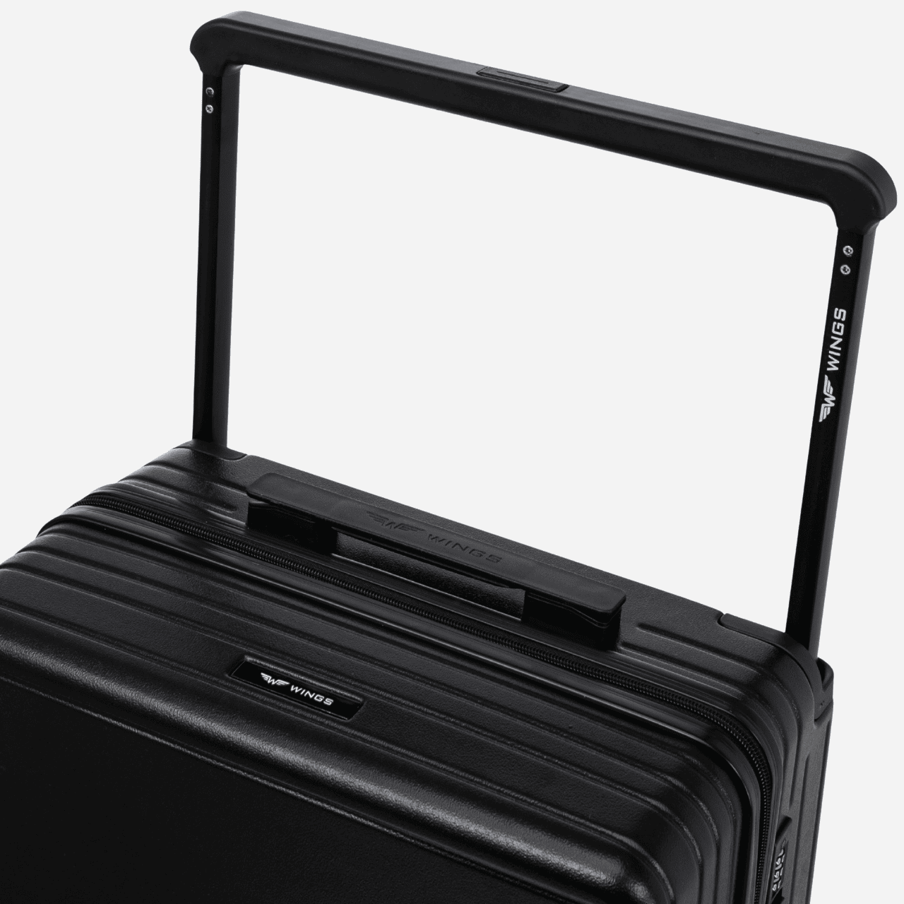 Kabínový kufor Wings ABS+ 20" Customized BLACK JAMNIK