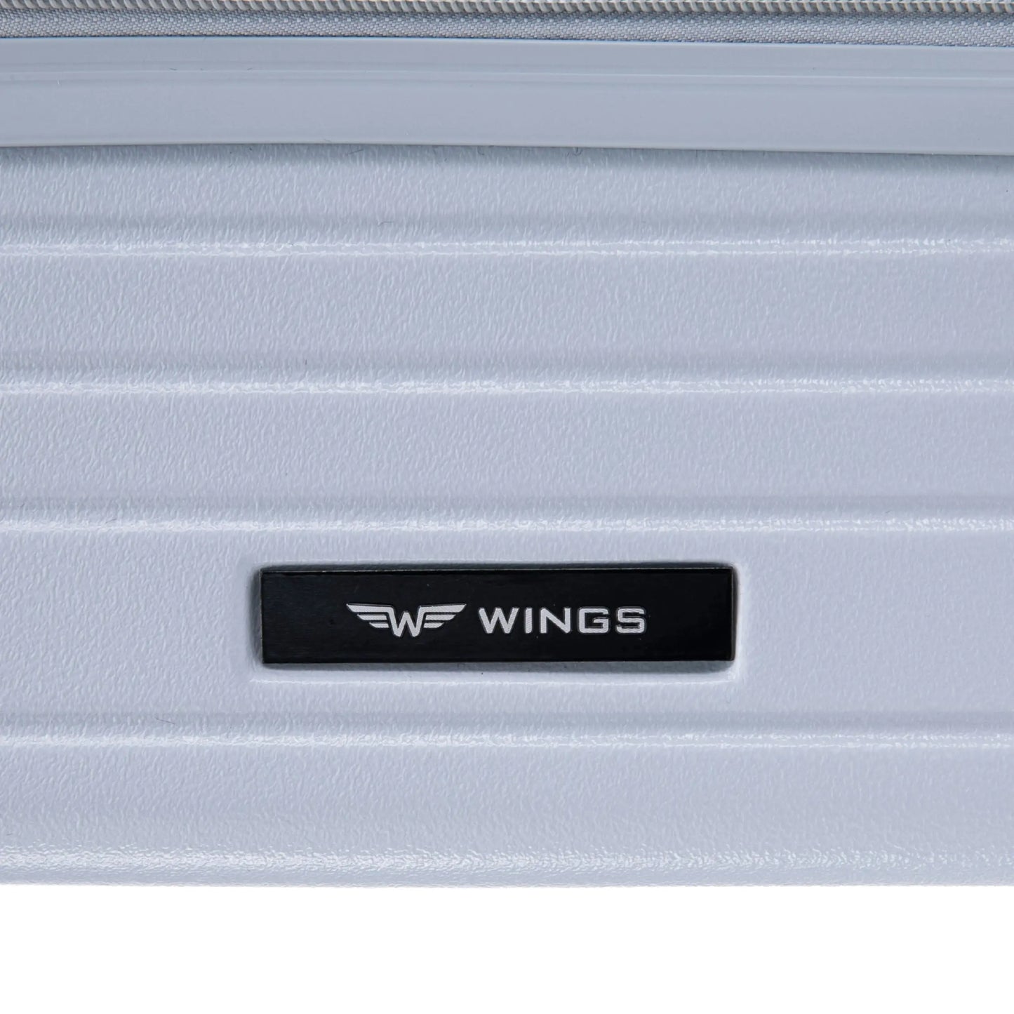Walizka średnia Wings ABS+ 24" Customized PASTEL BLUE JAMNIK customized