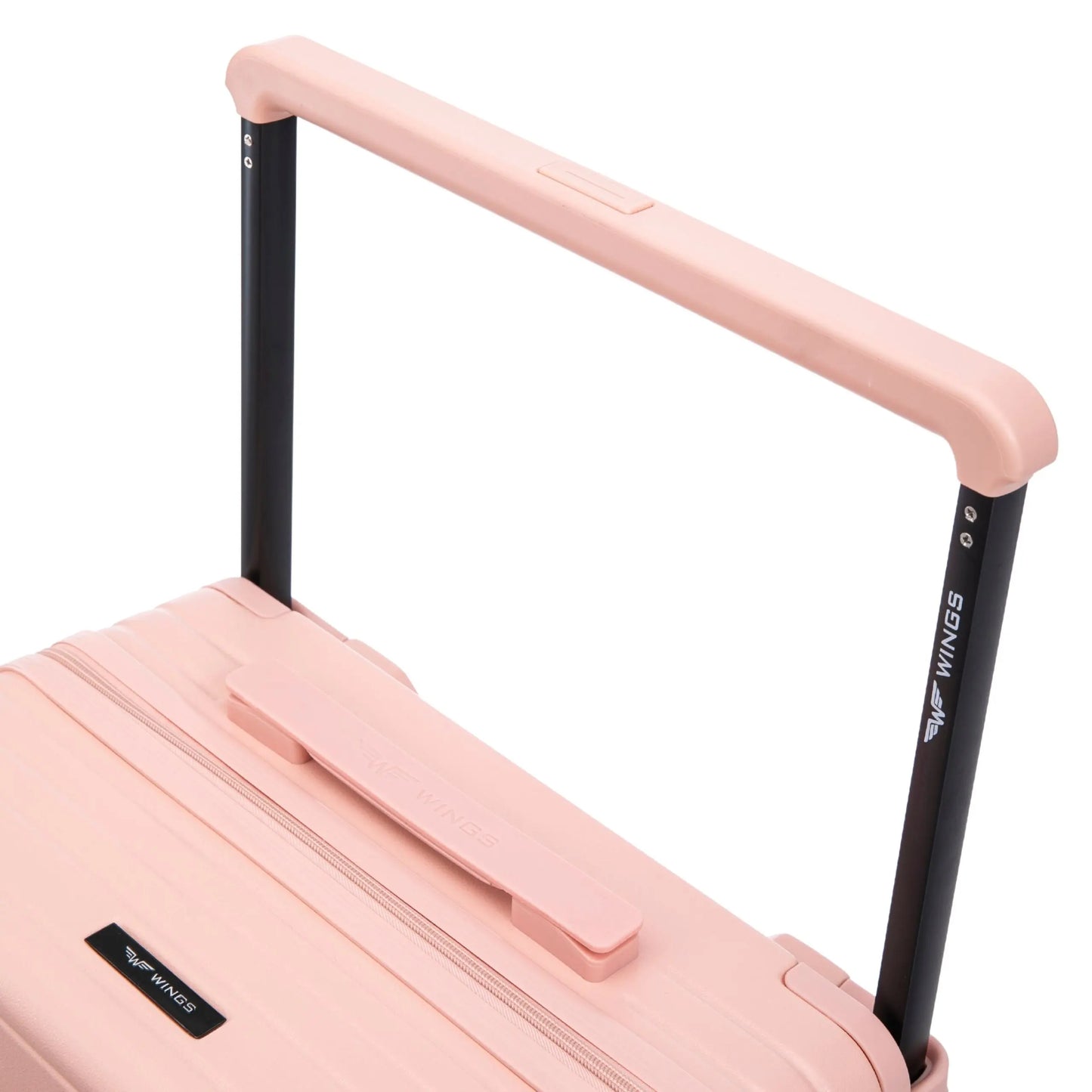 Walizka duża Wings ABS+ 28" Customized SOFT PINK JAMNIK customized
