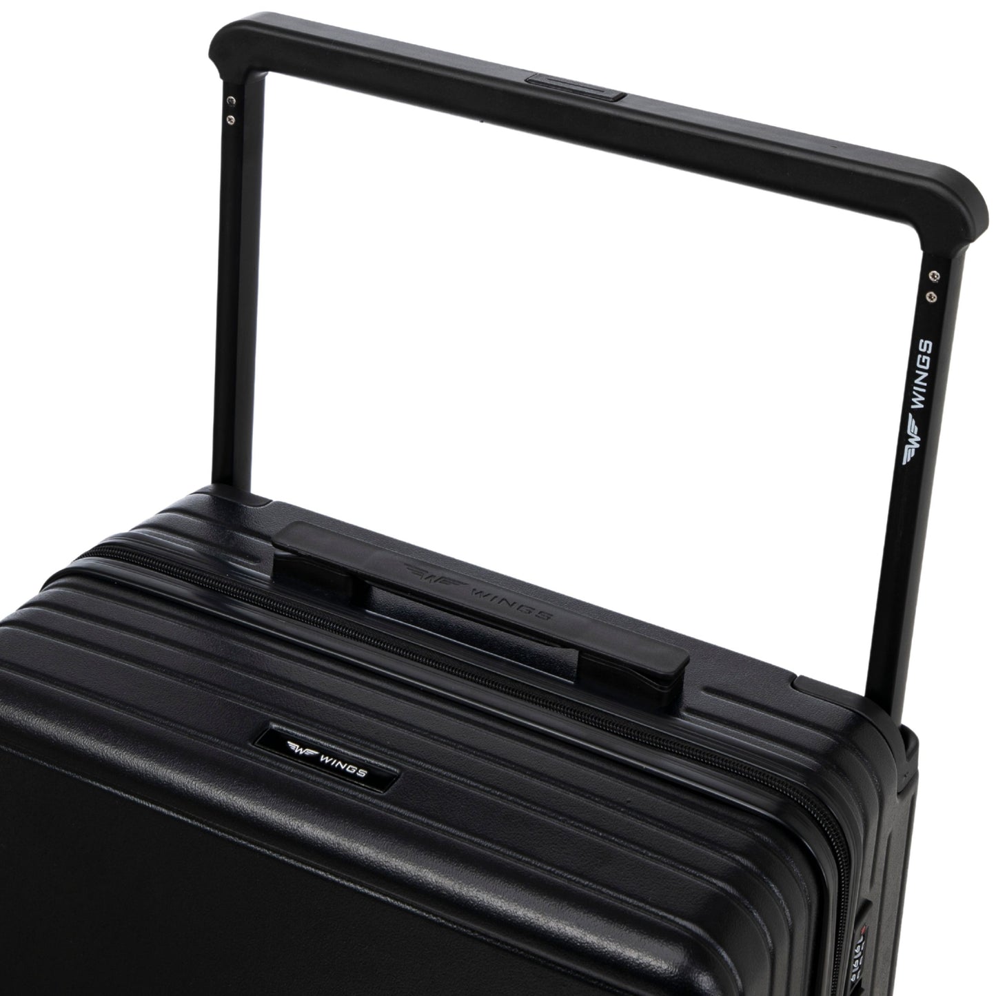 Кабинен куфар Wings ABS+ 20" Customized BLACK LIPS