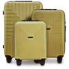 Ensemble de 3 valises WINGS PC ECO JACKDAW VERT THÉ