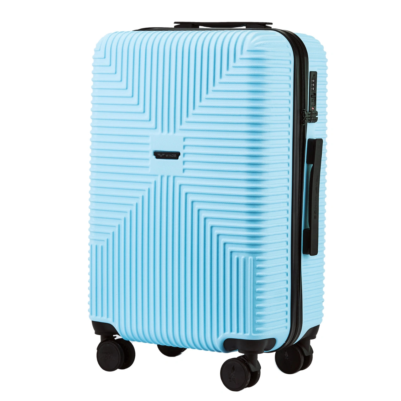 Set di 3 valigie WINGS PC ECO JACKDAW AZZURRO CHIARO