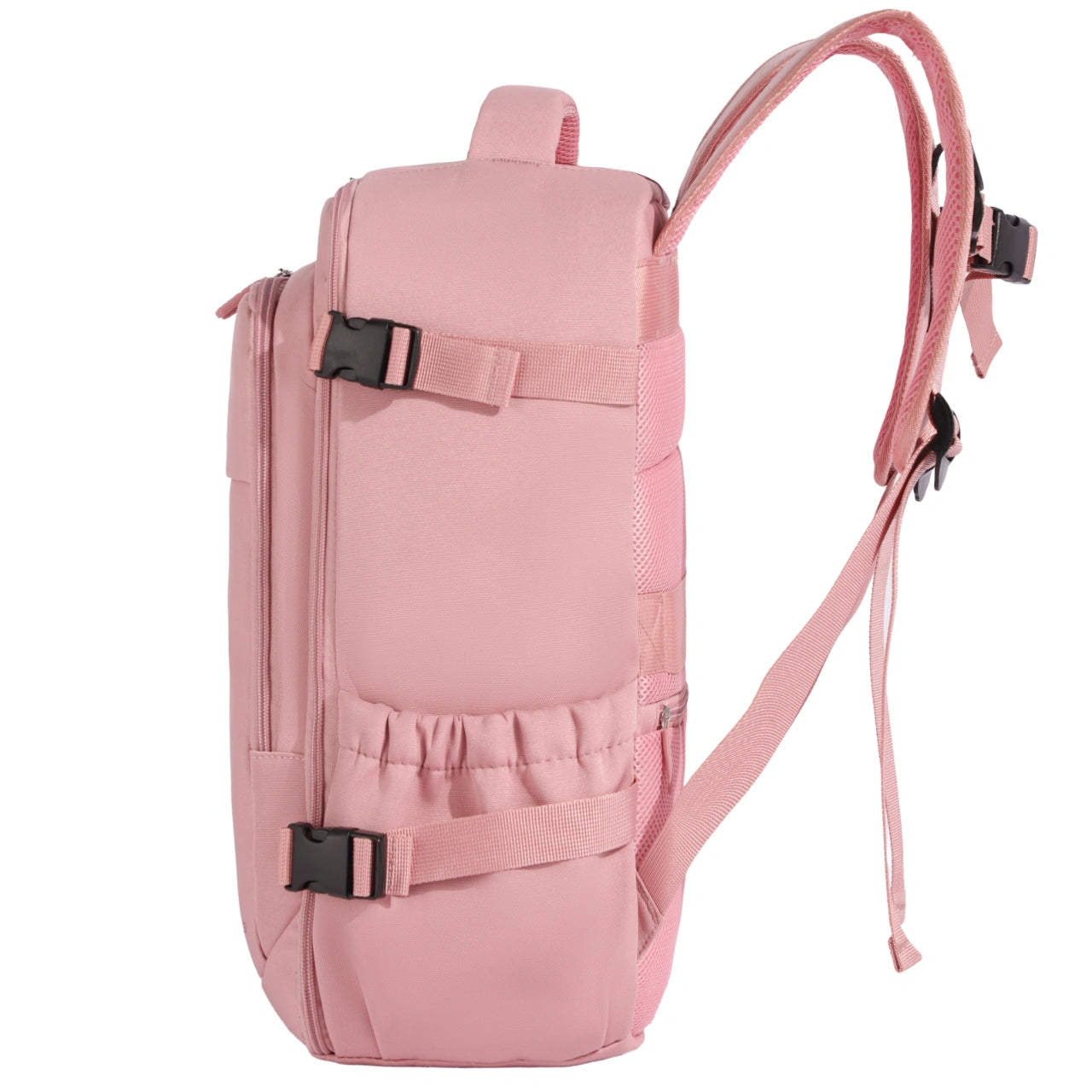 Plecak kabinowy WINGS bagaż podręczny Ryanair i Wizz Air, lekki plecak podróżny PINK CABIN BACKPACK