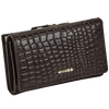 Dámska kožená peňaženka WINGS s ochranou RFID CROCO BLACK