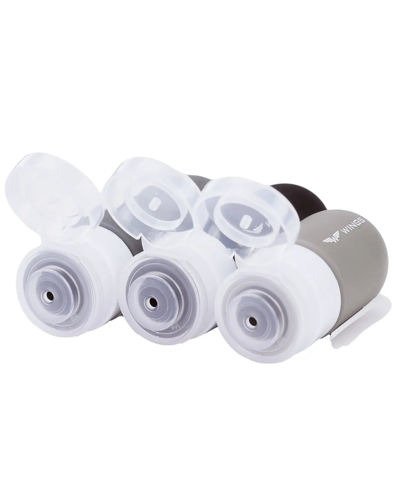 Zestaw butelek podróżnych w etui 90ml TRAVEL MUST HAVE